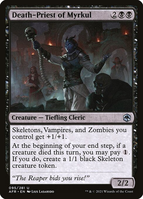 Death-Priest of Myrkul (AFR) (Foil) (#95)