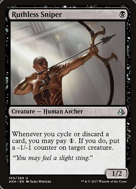 Ruthless Sniper (AKH) (#105)