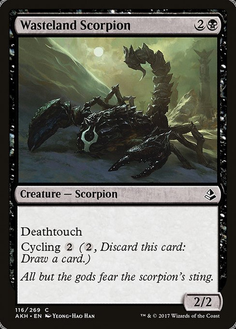 Wasteland Scorpion (AKH) (#116)