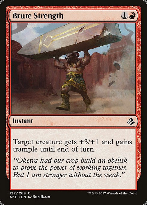 Brute Strength (AKH) (Foil) (#122)