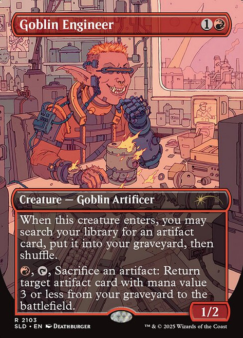 Goblin Engineer (SLD) (Borderless) (#2103)