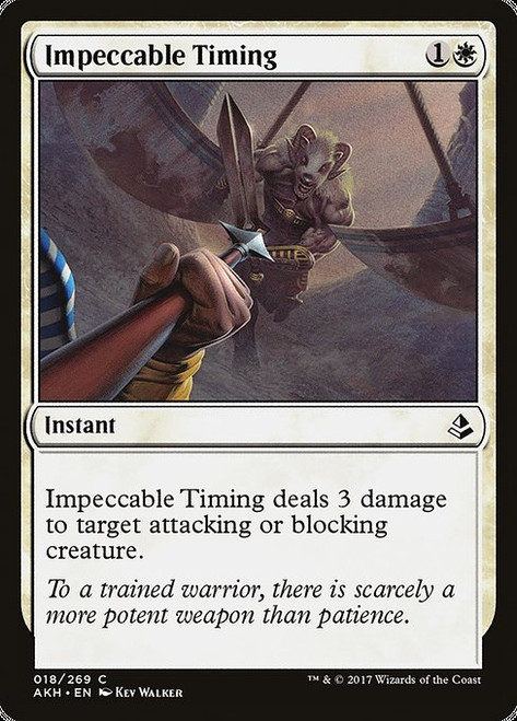 Impeccable Timing (AKH) (Foil) (#18)