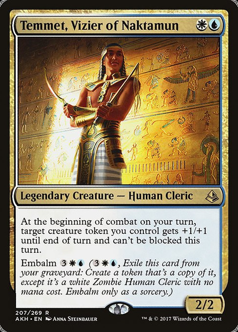 Temmet, Vizier of Naktamun (AKH) (#207)