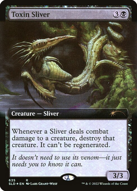 Toxin Sliver (SLD) (Foil) (Extended Art) (#635)