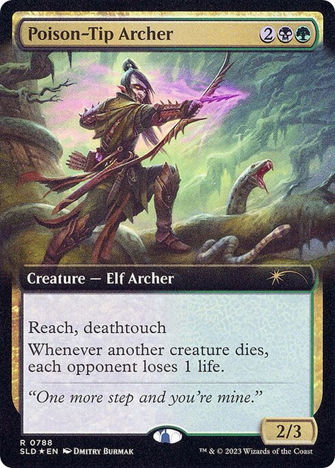 Poison-Tip Archer (SLD) (Foil) (Extended Art) (#788)