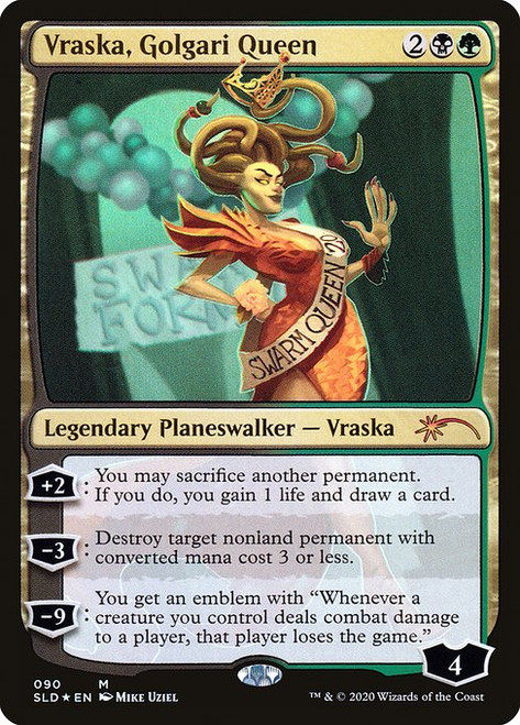 Vraska, Golgari Queen (SLD) (Foil) (#90)