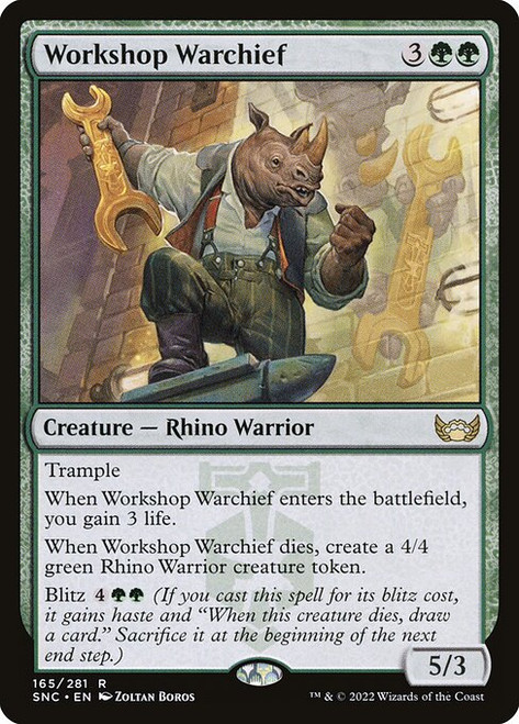 Workshop Warchief (SNC) (Foil) (#165)