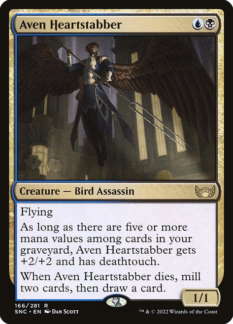 Aven Heartstabber (SNC) (Foil) (#166)