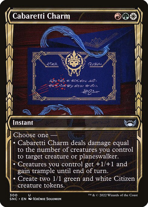 Cabaretti Charm (SNC) (Showcase) (#300)