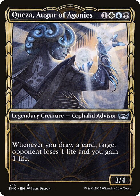 Queza, Augur of Agonies (SNC) (Foil) (Showcase) (#326)