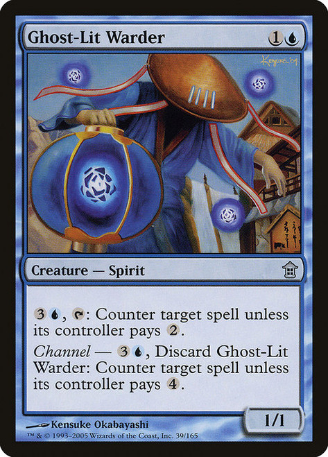 Ghost-Lit Warder (SOK) (Foil) (#39)