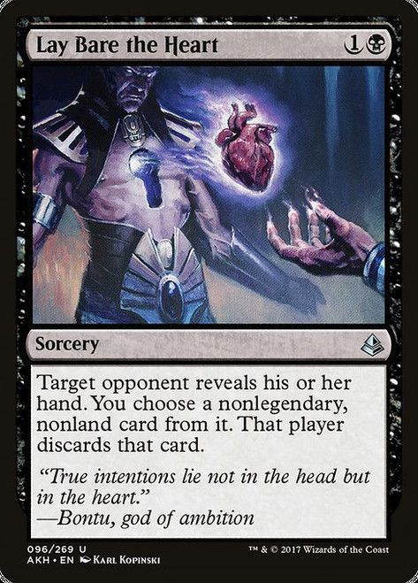 Lay Bare the Heart (AKH) (Foil) (#96)