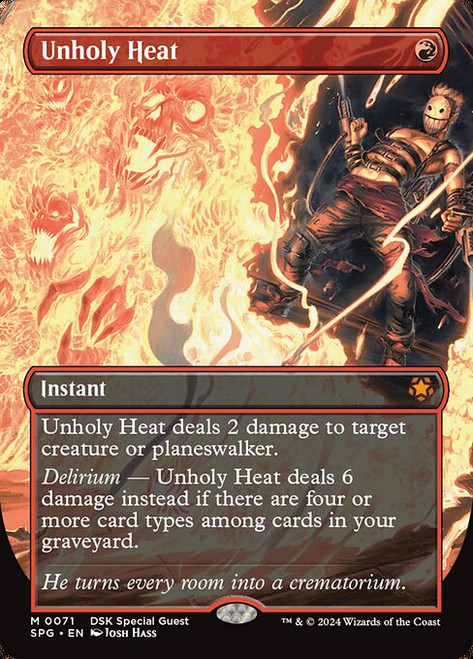 Unholy Heat (SPG) (Full Art) (#71)
