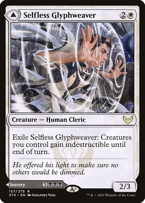 Selfless Glyphweaver // Deadly Vanity (STX) (#157)