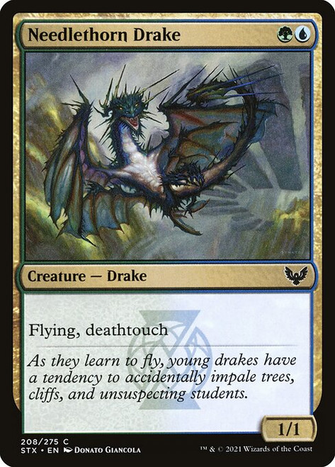 Needlethorn Drake (STX) (Foil) (#208)