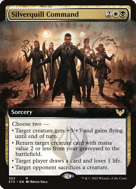 Silverquill Command (STX) (Extended Art) (#352)