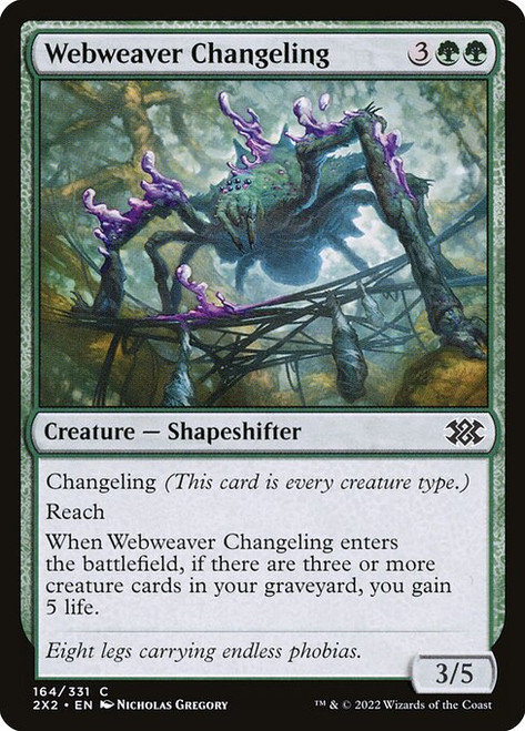 Webweaver Changeling (2X2) (Foil) (#164)