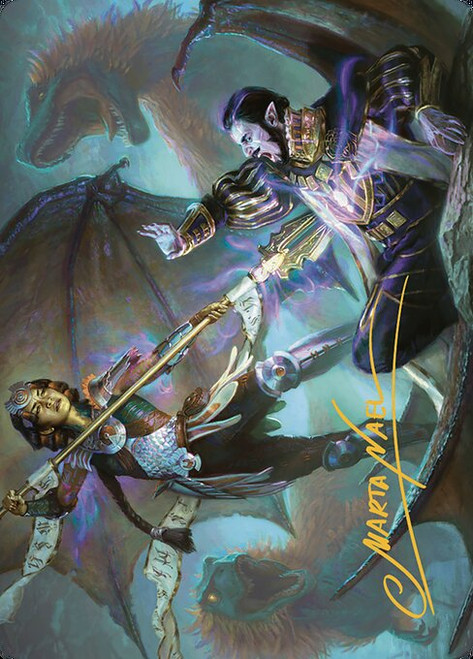 Huatli's Final Strike // Huatli's Final Strike (ALCI) (Borderless) (#28)