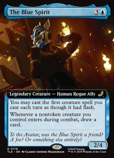 The Blue Spirit (TLE) (Foil) (Extended Art) (#178)