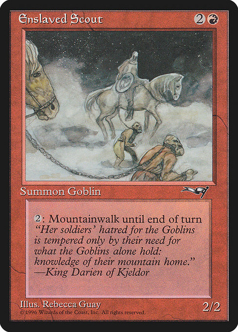 Enslaved Scout (ALL) (#71a)