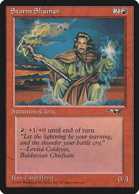 Storm Shaman (ALL) (#81a)