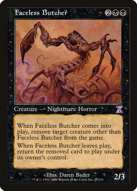 Faceless Butcher (TSB) (Foil) (#43)