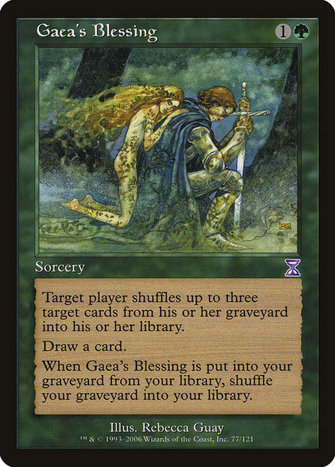 Gaea's Blessing (TSB) (Foil) (#77)