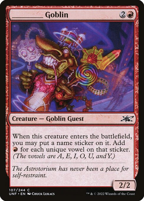 _____ Goblin (UNF) (Foil) (#107)