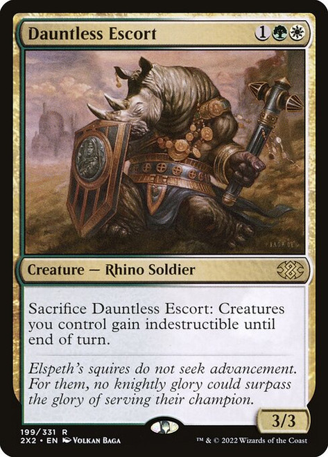 Dauntless Escort (2X2) (Foil) (#199)