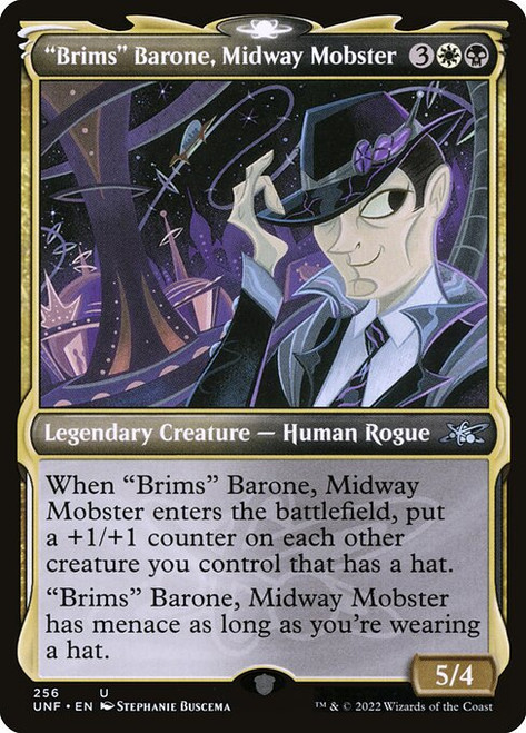 "Brims" Barone, Midway Mobster (UNF) (Foil) (Showcase) (#256)