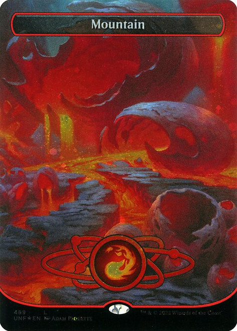 Mountain (UNF) (GalaxyFoil) (Full Art) (#489)