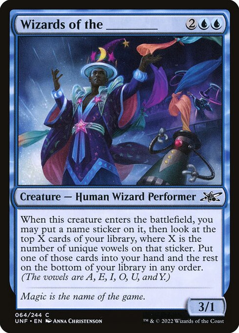Wizards of the _____ (UNF) (Foil) (#64)