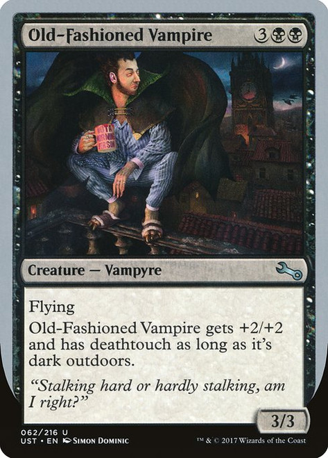 Old-Fashioned Vampire (UST) (Foil) (#62)