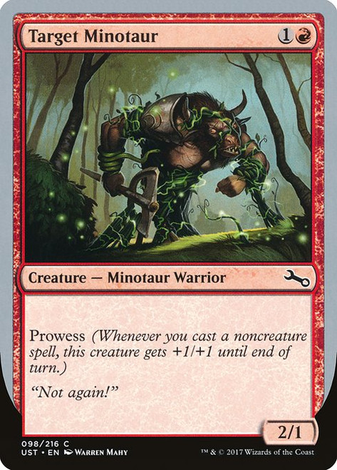Target Minotaur (UST) (Foil) (#98d)