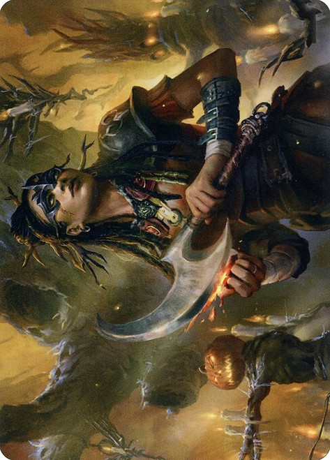 Harvesttide Sentry // Harvesttide Sentry (AMID) (Foil) (Borderless) (#47)