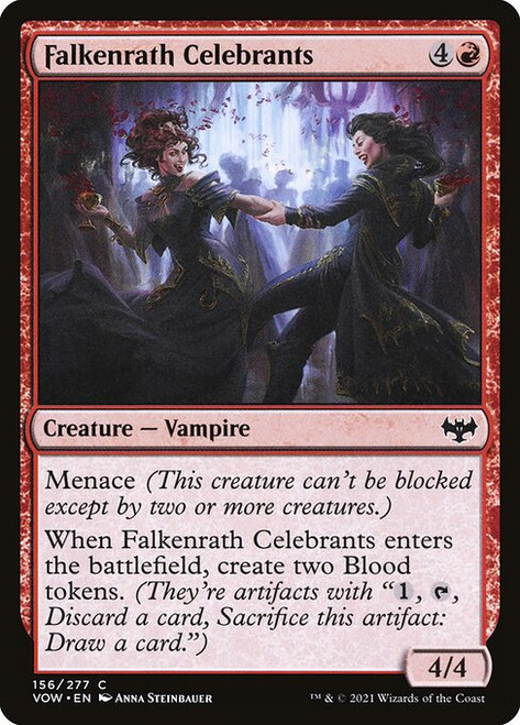 Falkenrath Celebrants (VOW) (Foil) (#156)