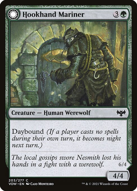 Hookhand Mariner // Riphook Raider (VOW) (Foil) (#203)