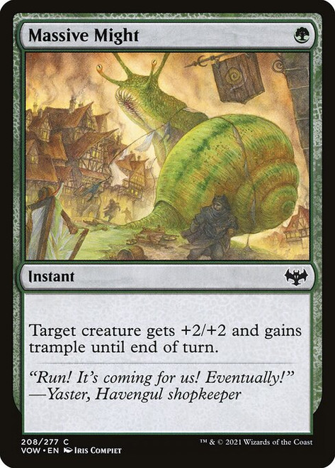 Massive Might (VOW) (Foil) (#208)