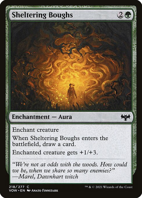 Sheltering Boughs (VOW) (Foil) (#218)