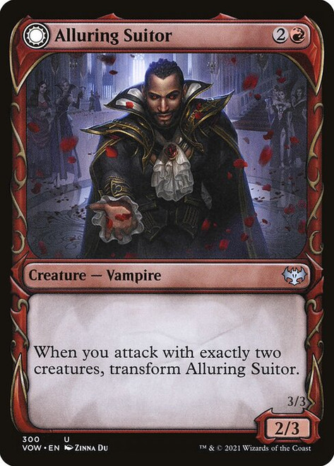 Alluring Suitor // Deadly Dancer (VOW) (Foil) (Showcase) (#300)