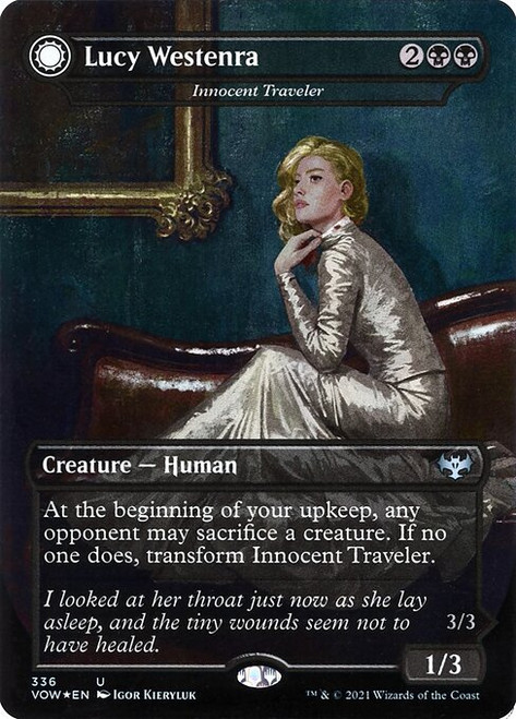 Innocent Traveler // Malicious Invader (VOW) (Full Art) (#336)