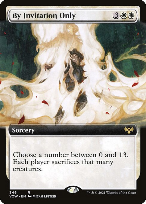 By Invitation Only (VOW) (Foil) (Extended Art) (#346)