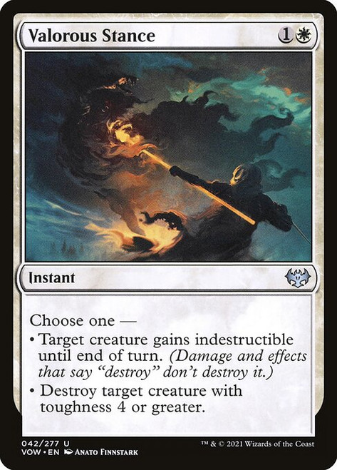 Valorous Stance (VOW) (Foil) (#42)