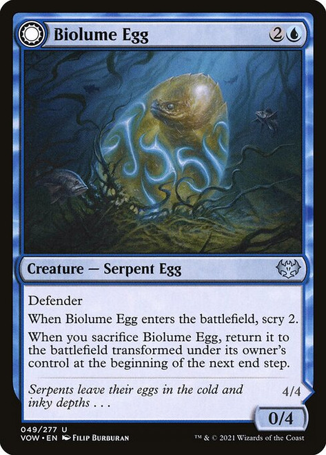 Biolume Egg // Biolume Serpent (VOW) (Foil) (#49)