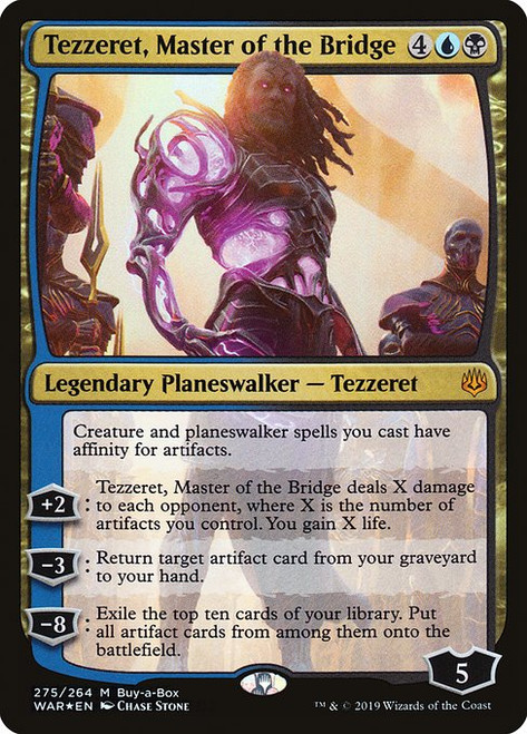 Tezzeret, Master of the Bridge (WAR) (Foil) (#275)