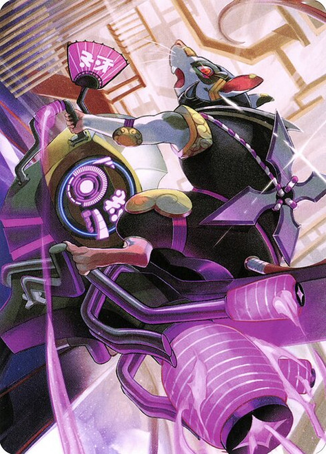 Nashi, Moon Sage's Scion // Nashi, Moon Sage's Scion (ANEO) (Borderless) (#59)