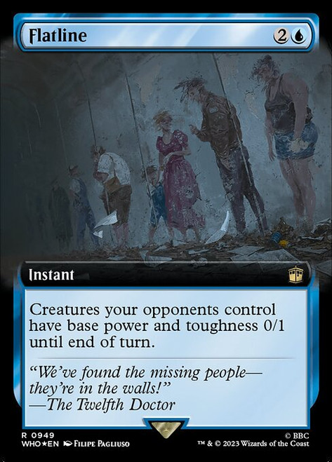 Flatline (WHO) (SurgeFoil) (Extended Art) (#949)