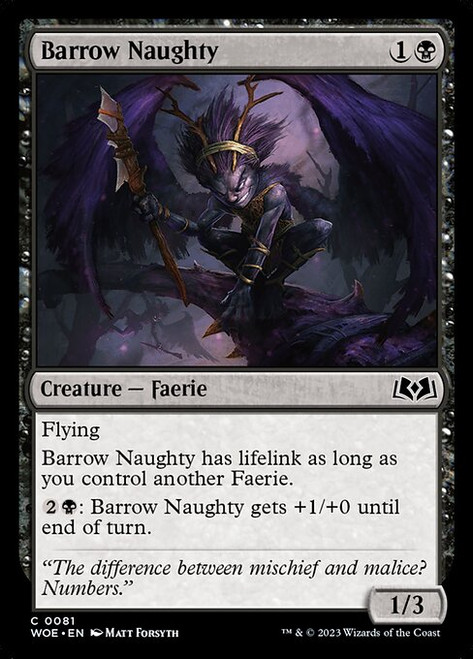 Barrow Naughty (WOE) (Foil) (#81)
