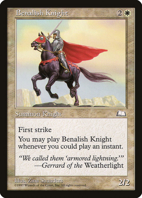 Benalish Knight (WTH) (#9)