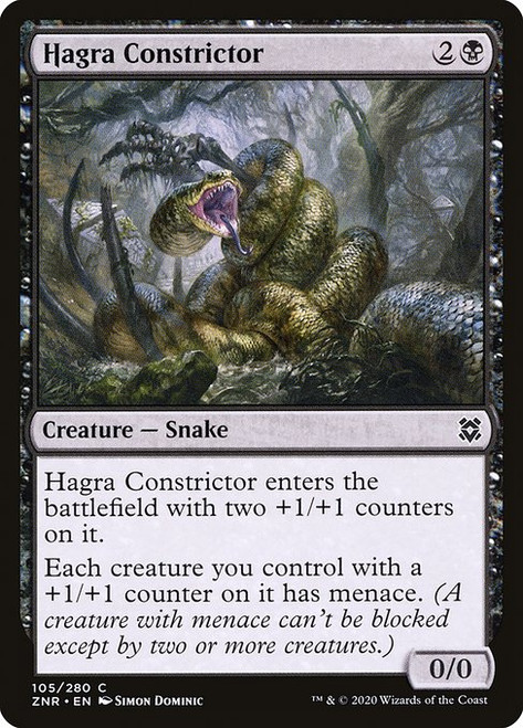 Hagra Constrictor (ZNR) (Foil) (#105)
